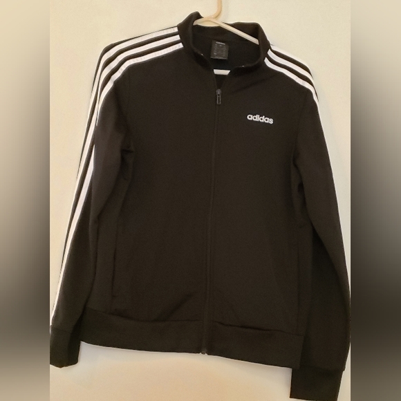 adidas Jackets & Blazers - Womens SZ Large Adidas Climacool Black And White Striped Jacket And Pants